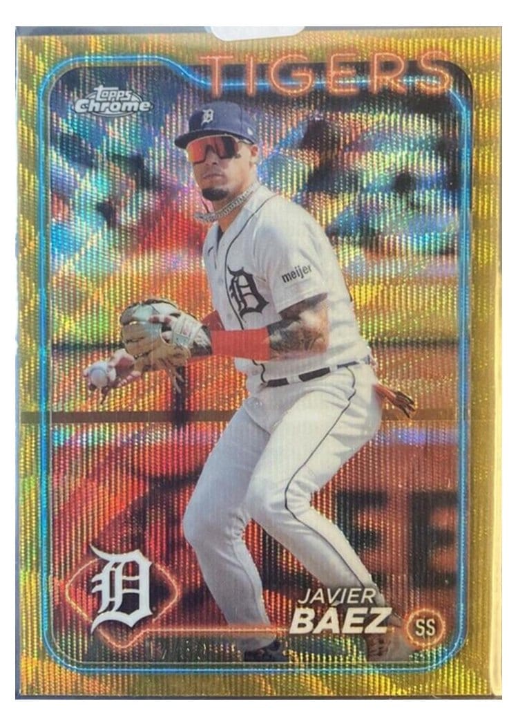 2024 Topps Chrome Base Set Javier Báez #109 card