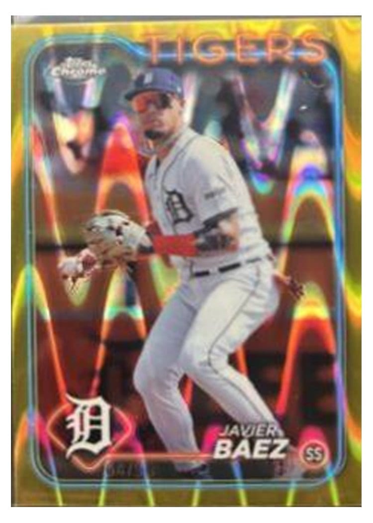 2024 Topps Chrome Base Set Javier Báez #109 card