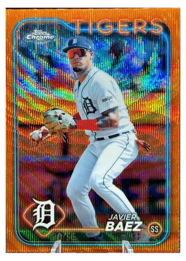 2024 Topps Chrome Base Set Javier Báez #109 card