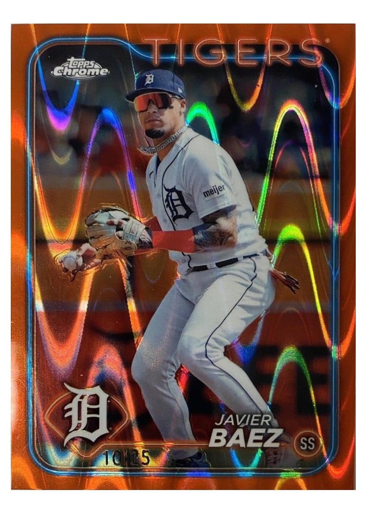 2024 Topps Chrome Base Set Javier Báez #109 card