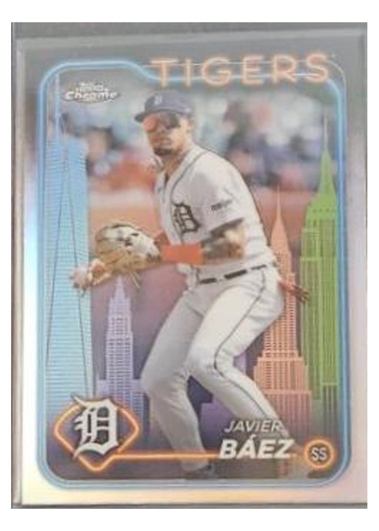 2024 Topps Chrome Base Set Javier Báez #109 card