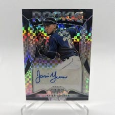 2019 Panini Prizm Rookie Autographs Javier Guerra #RA-JG card