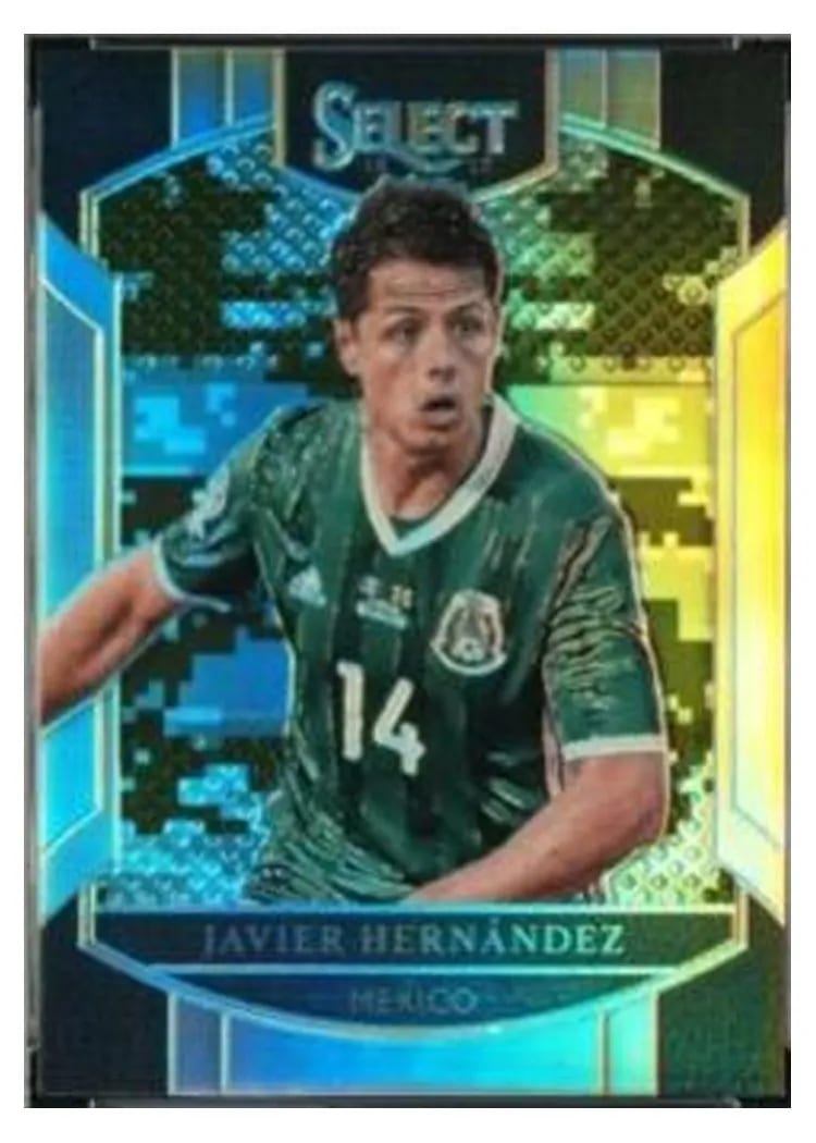 2016 Panini Select Javier Hernandez #12 card