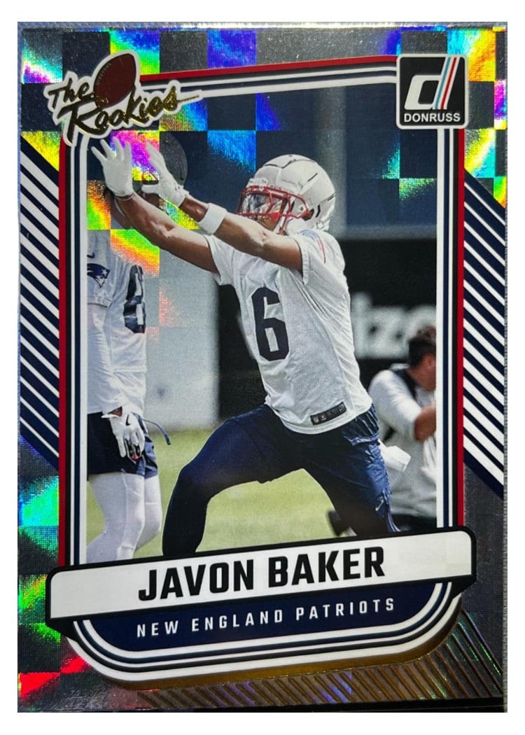 2024 Donruss The Rookies Javon Baker #TR-25 card