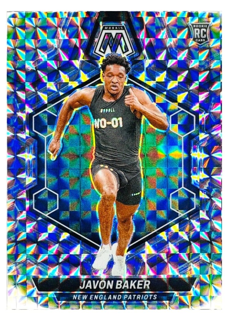 2024 Panini Mosaic Base Set Javon Baker #380 card