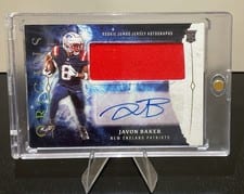 2024 Panini Origins Rookie Jumbo Jersey Autographs Javon Baker #RJA-JBA card