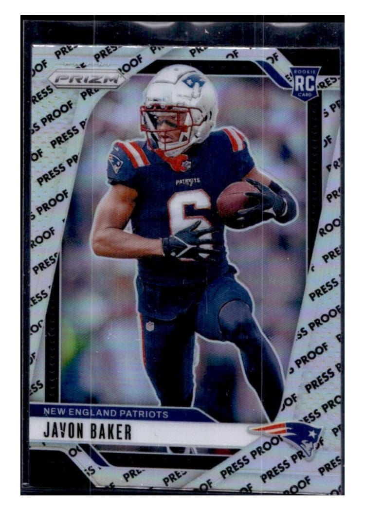 2024 Panini Prizm Base Set Javon Baker Press Proof #344 card