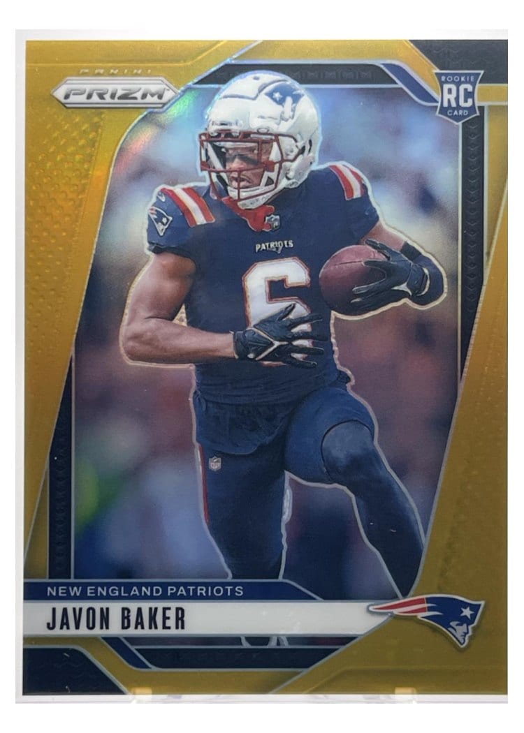 2024 Panini Prizm Base Set Javon Baker Gold #344