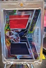 2024 Panini Spectra Rising Rookie Materials Javon Baker #RRM-JBR card