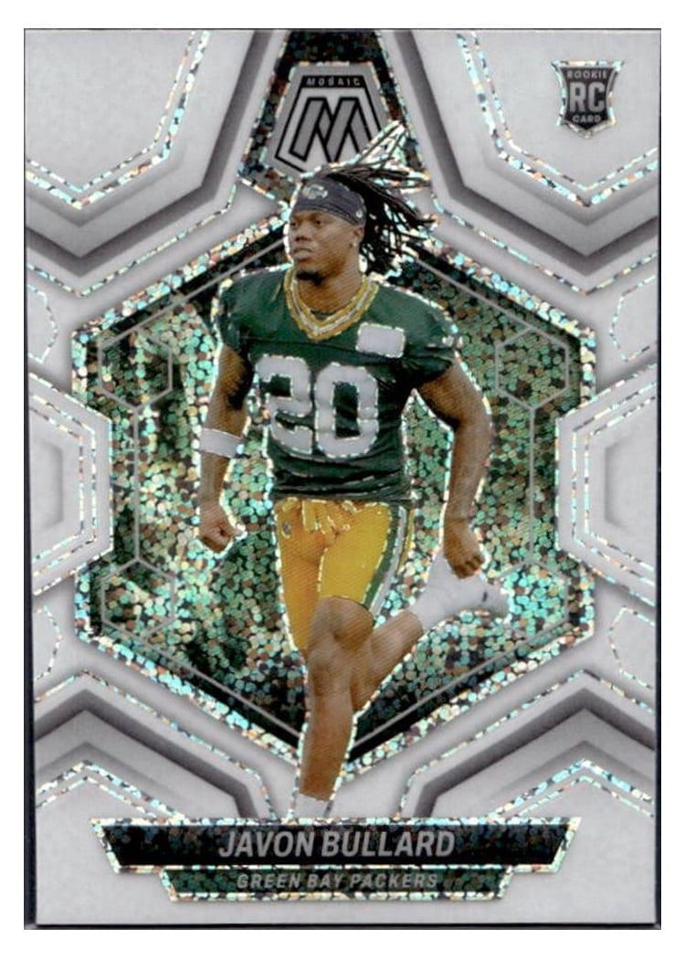2024 Panini Mosaic Base Set Javon Bullard White Sparkle #355 card