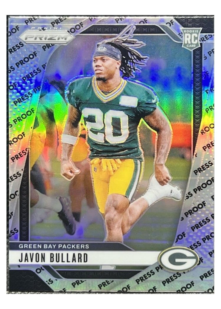2024 Panini Prizm Base Set Javon Bullard Press Proof #345 card