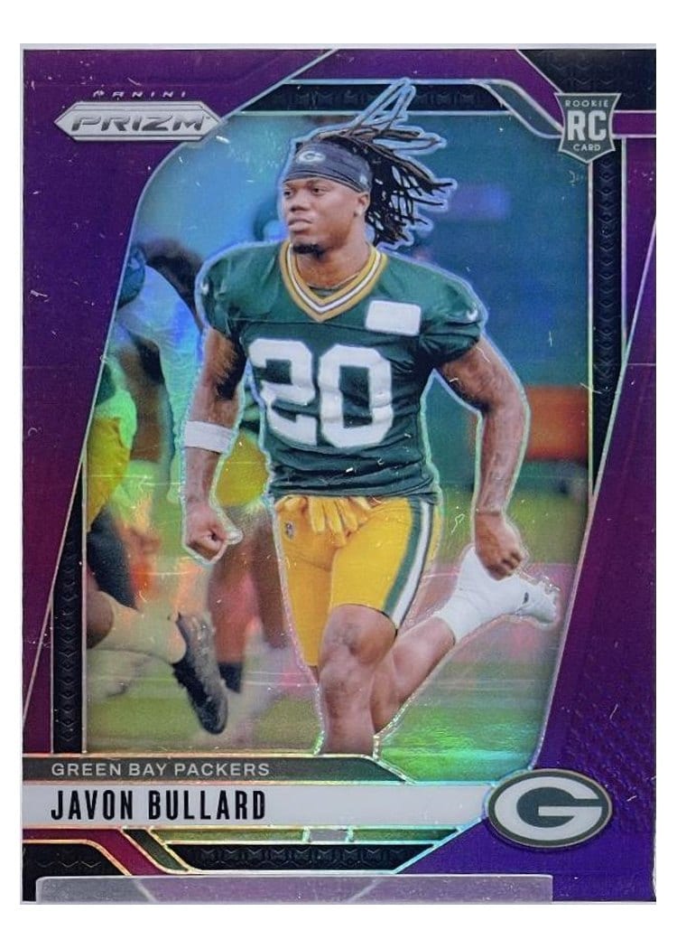 2024 Panini Prizm Base Set Javon Bullard Purple #345 card