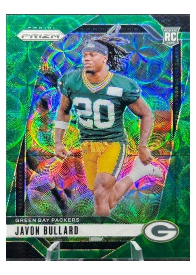 2024 Panini Prizm Base Set Javon Bullard Green Scope #345 card