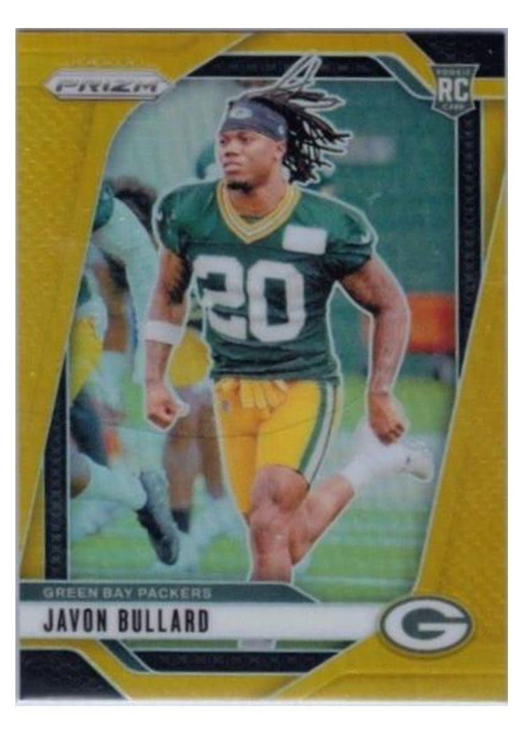 2024 Panini Prizm Base Set Javon Bullard Gold #345 card