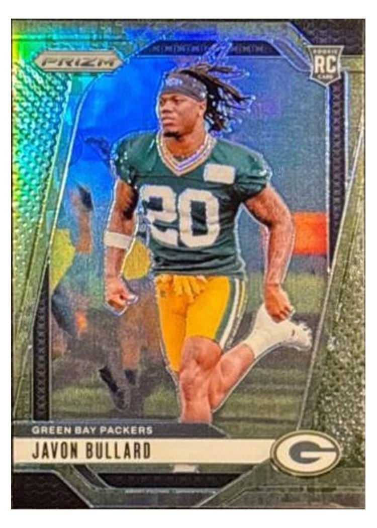 2024 Panini Prizm Base Set Javon Bullard Forest Camo #345 card