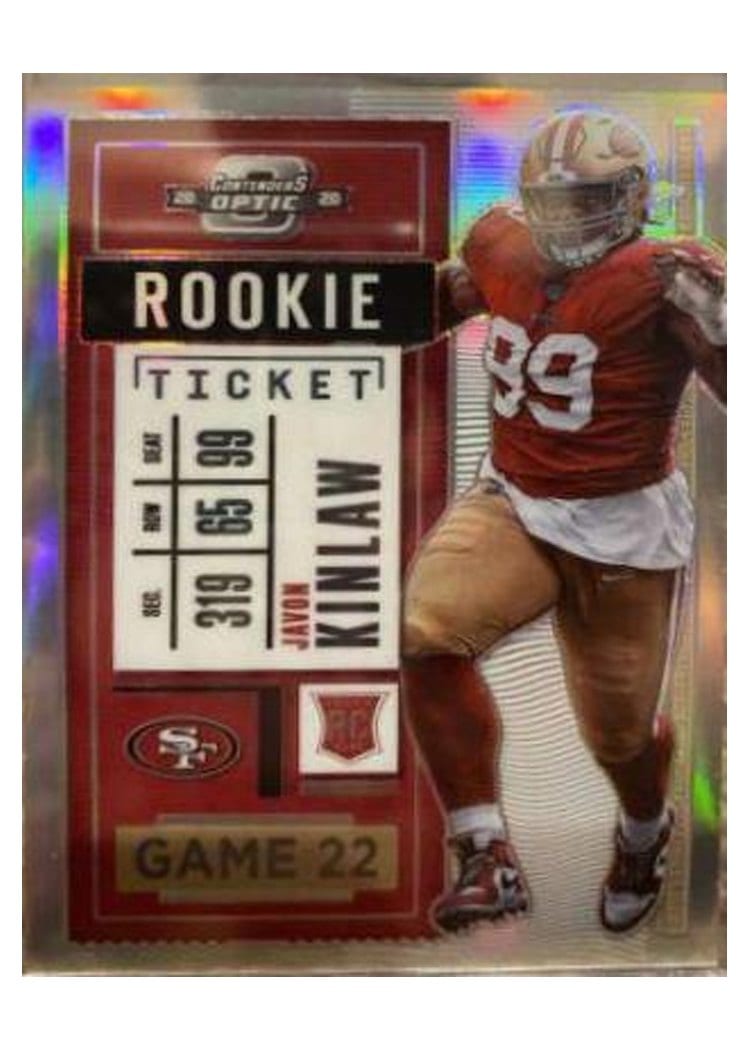 2020 Panini Contenders Optic Base Set Javon Kinlaw #99 card