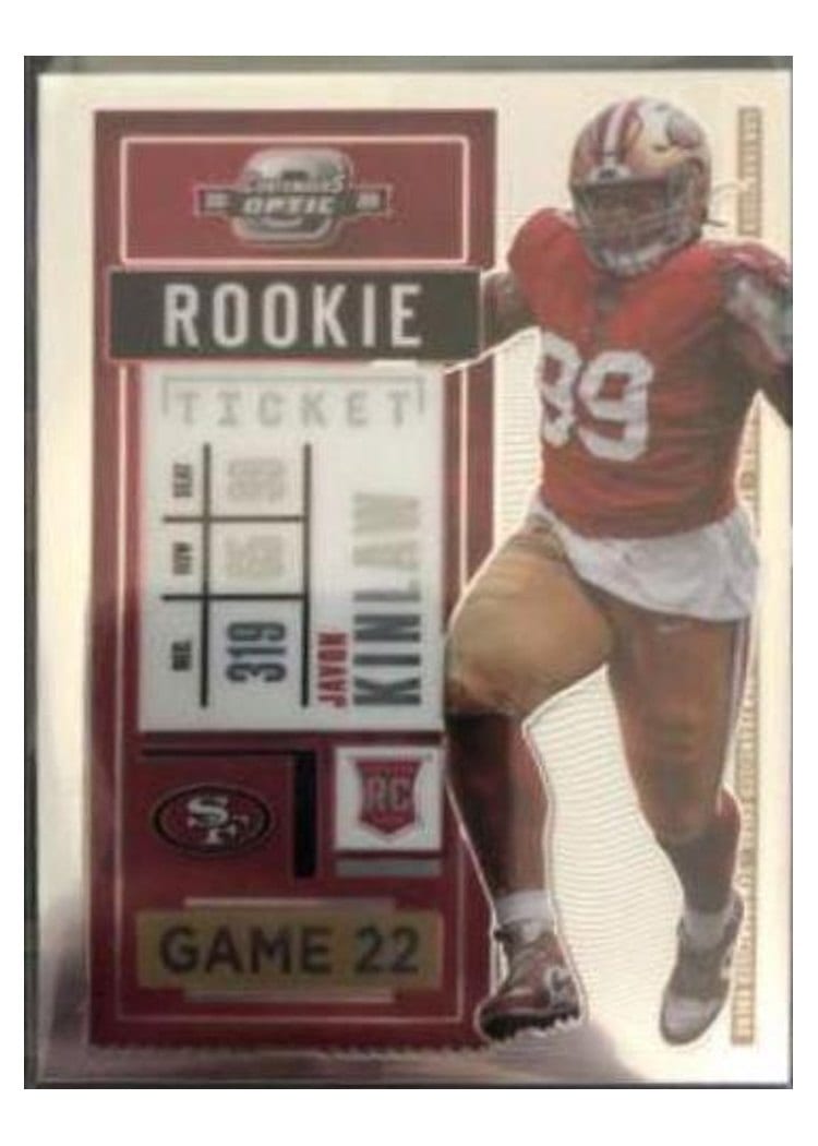 2020 Panini Contenders Optic Base Set Javon Kinlaw #99