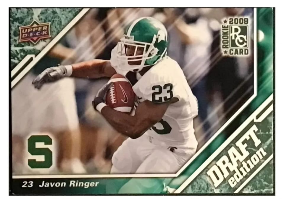 2009 Upper Deck Draft Edition Javon Ringer #21 card