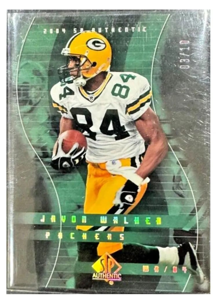 2004 SP Authentic Javon Walker #33 card