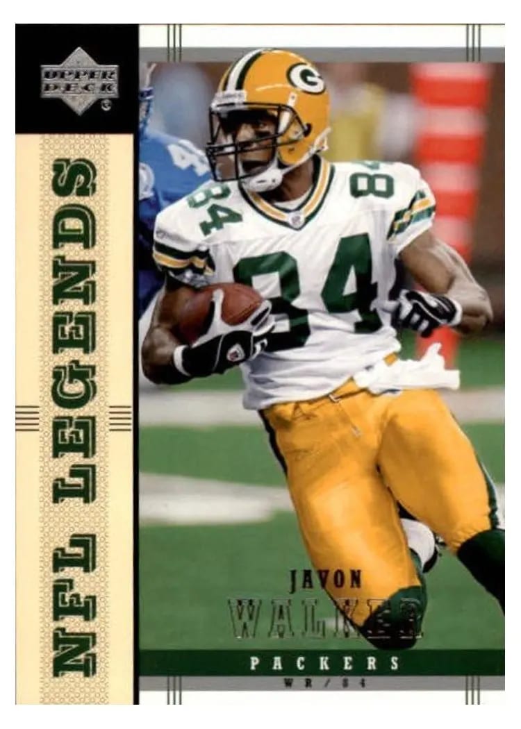 2004 Upper Deck Legends Javon Walker #33 card