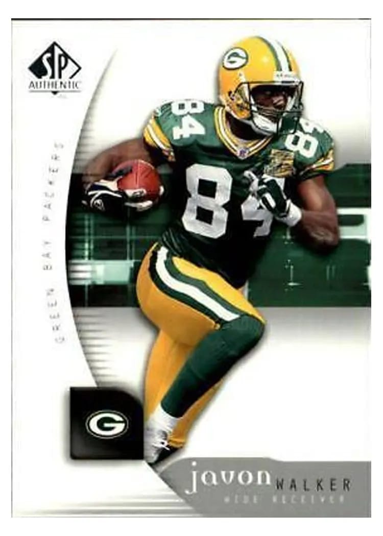 2005 SP Authentic Javon Walker #32 card