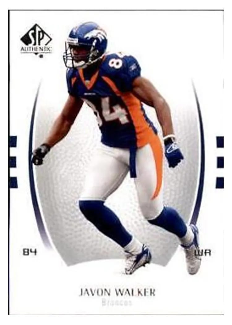 2007 SP Authentic Javon Walker #44 card