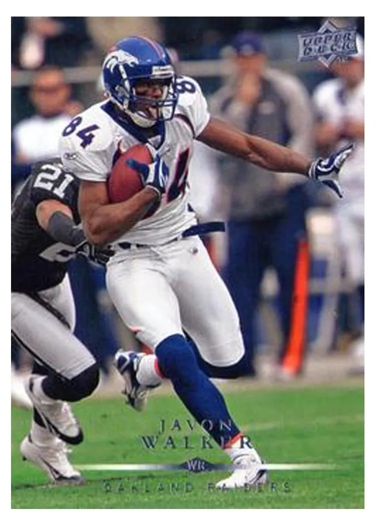 2008 Upper Deck Javon Walker #60 card