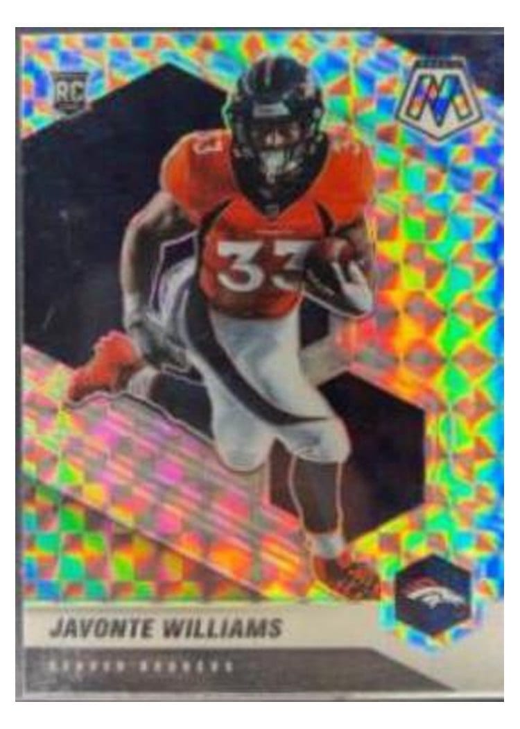 2021 Panini Mosaic Base Set Javonte Williams #315 card