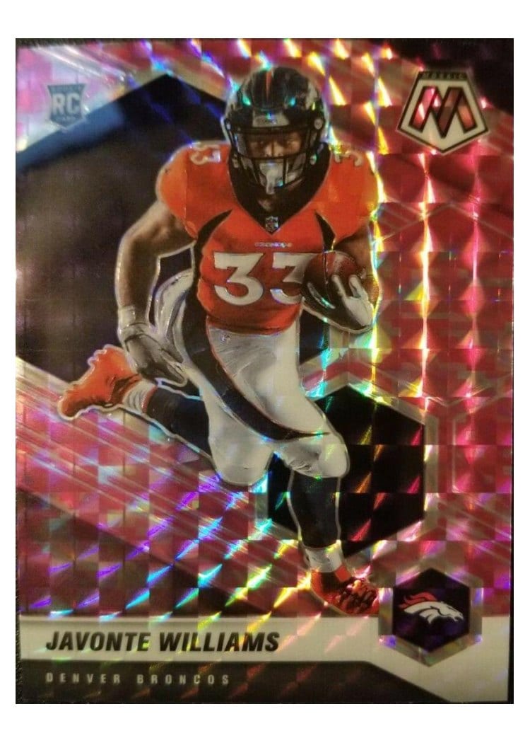 2021 Panini Mosaic Base Set Javonte Williams #315 card