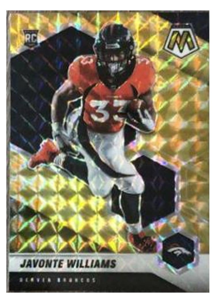 2021 Panini Mosaic Base Set Javonte Williams #315 card