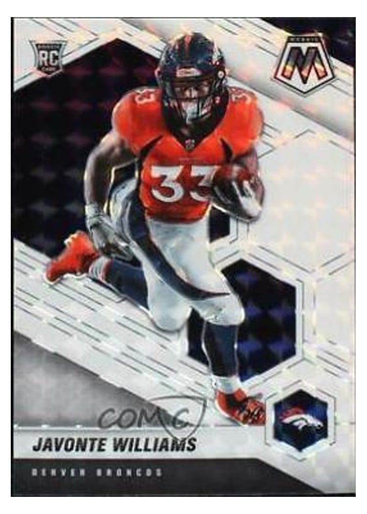 2021 Panini Mosaic Base Set Javonte Williams #315 card