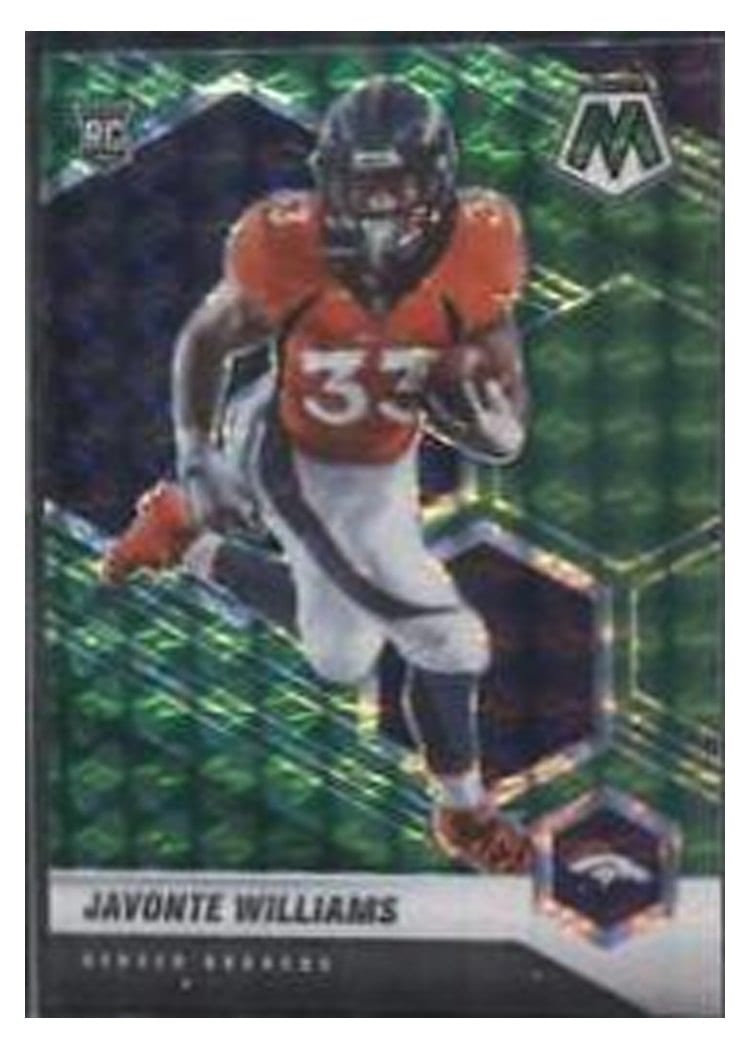 2021 Panini Mosaic Base Set Javonte Williams #315 card