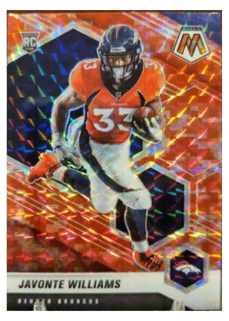 2021 Panini Mosaic Base Set Javonte Williams #315 card