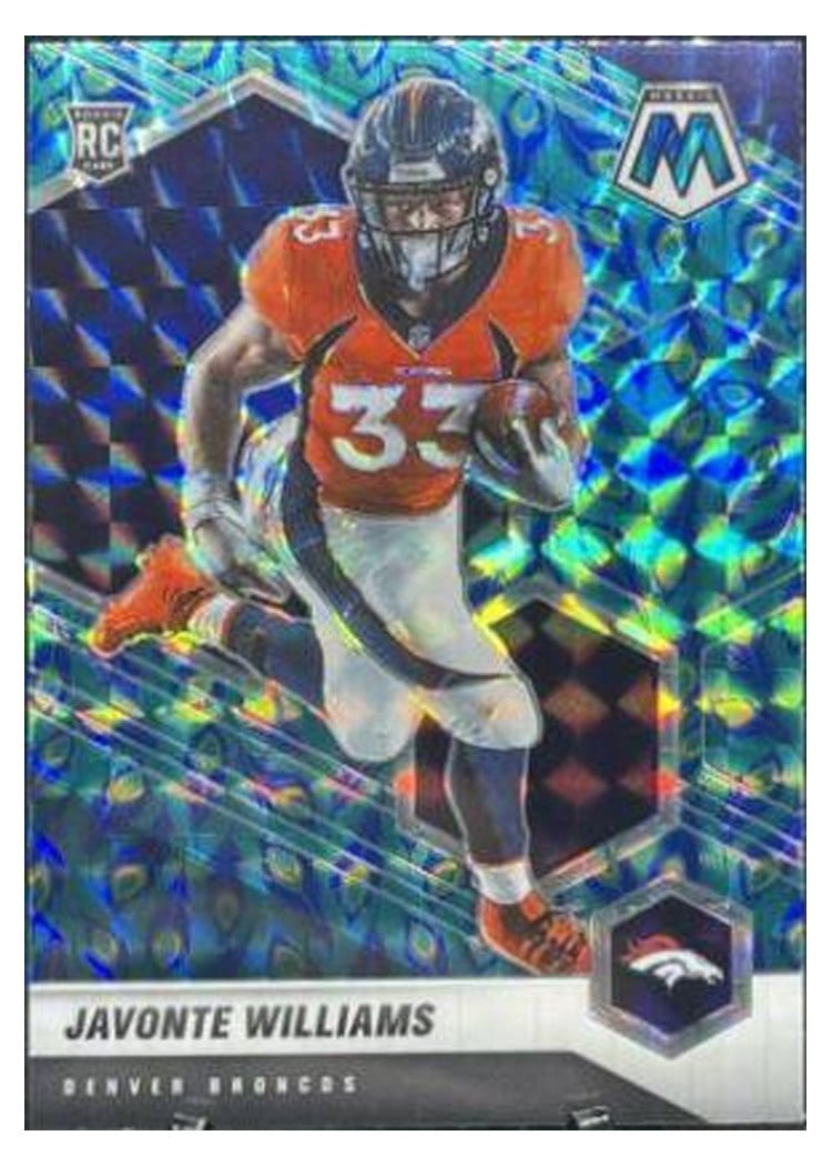 2021 Panini Mosaic Base Set Javonte Williams #315 card