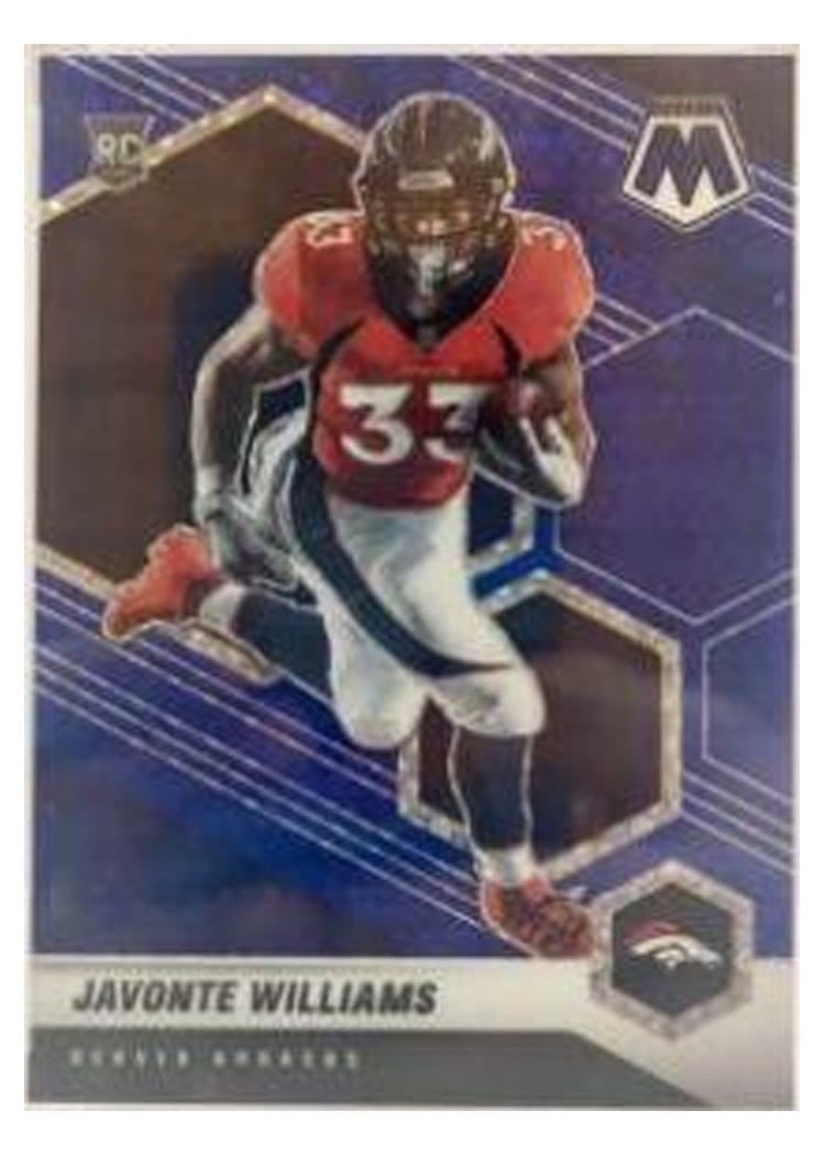 2021 Panini Mosaic Base Set Javonte Williams #315 card
