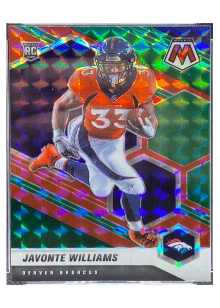 2021 Panini Mosaic Base Set Javonte Williams #315 card