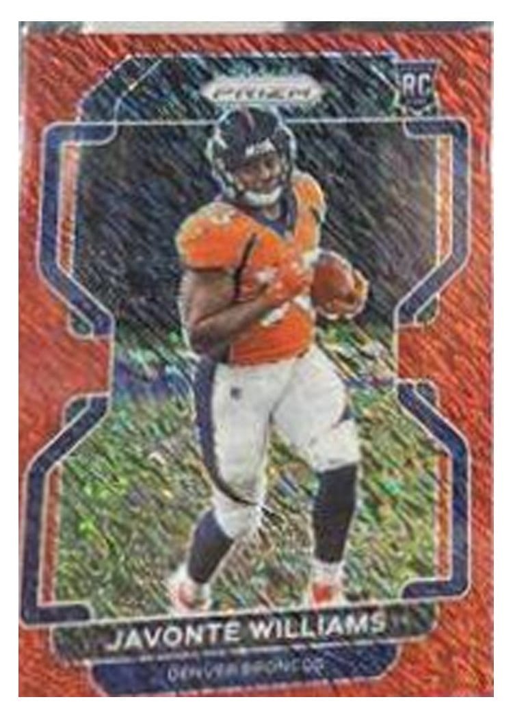 2021 Panini Prizm Base Set Javonte Williams #345 card