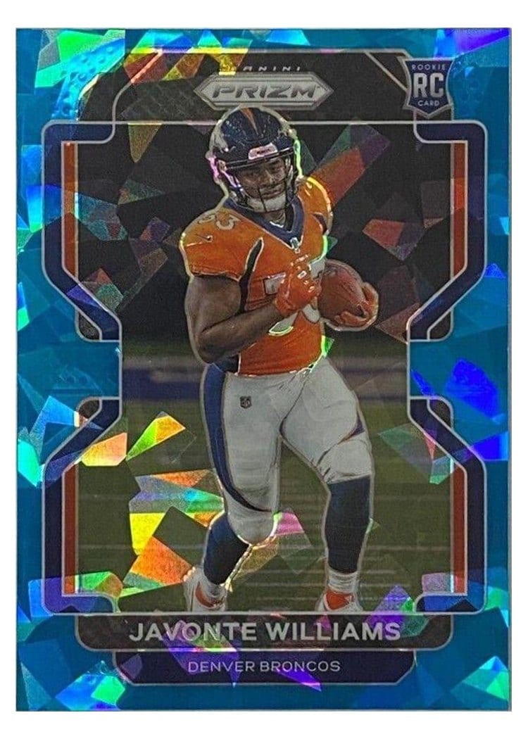 2021 Panini Prizm Base Set Javonte Williams #345 card