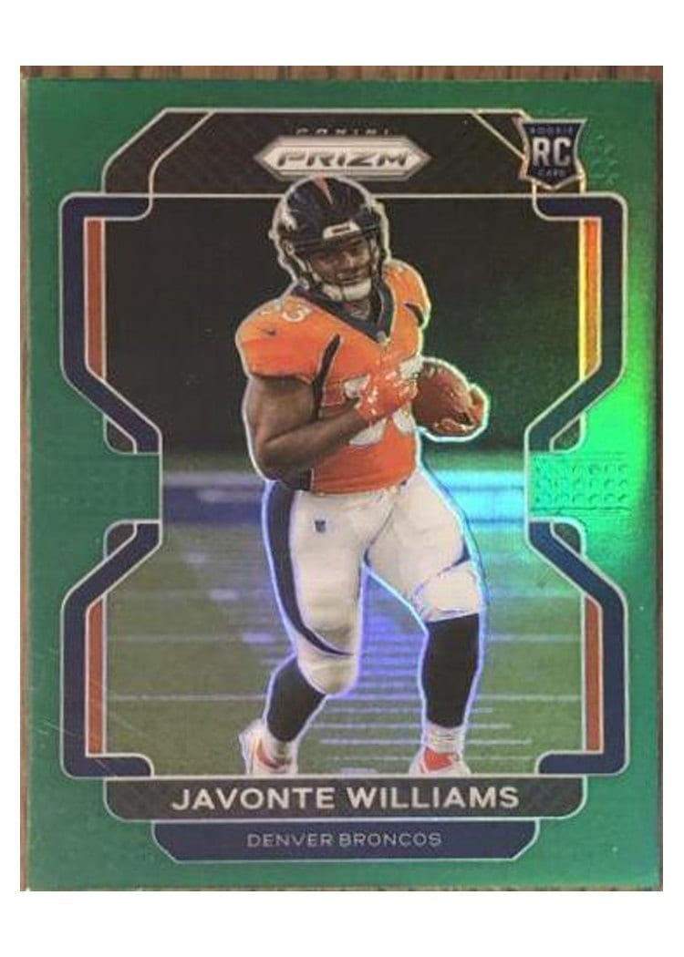 2021 Panini Prizm Base Set Javonte Williams #345 card