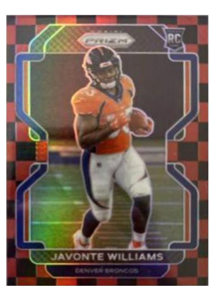 2021 Panini Prizm Base Set Javonte Williams #345 card