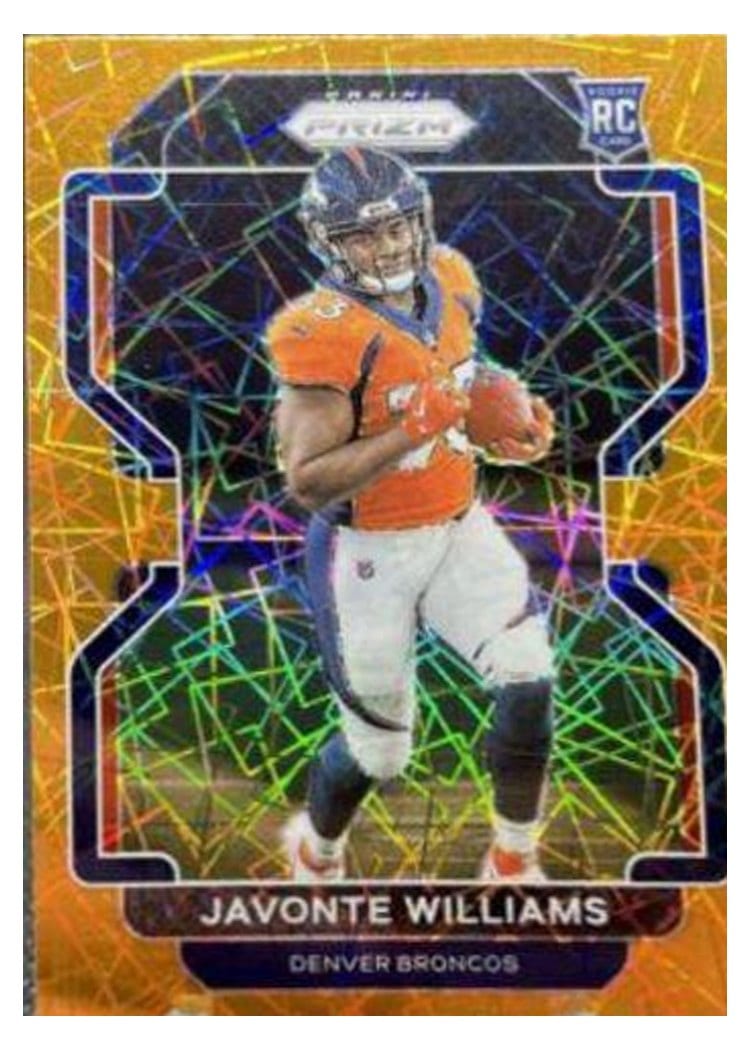 2021 Panini Prizm Base Set Javonte Williams #345 card