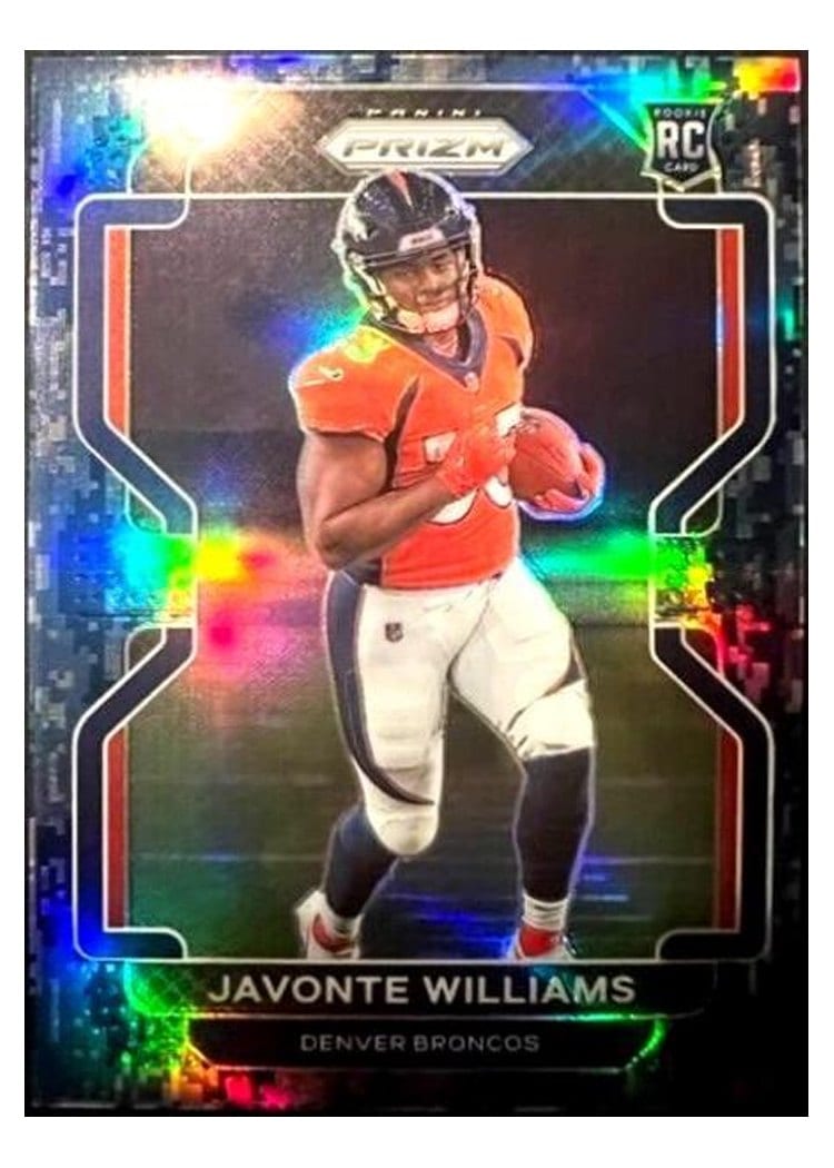 2021 Panini Prizm Base Set Javonte Williams #345 card