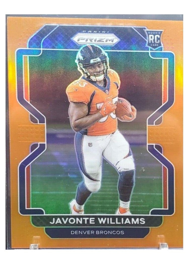 2021 Panini Prizm Base Set Javonte Williams #345 card