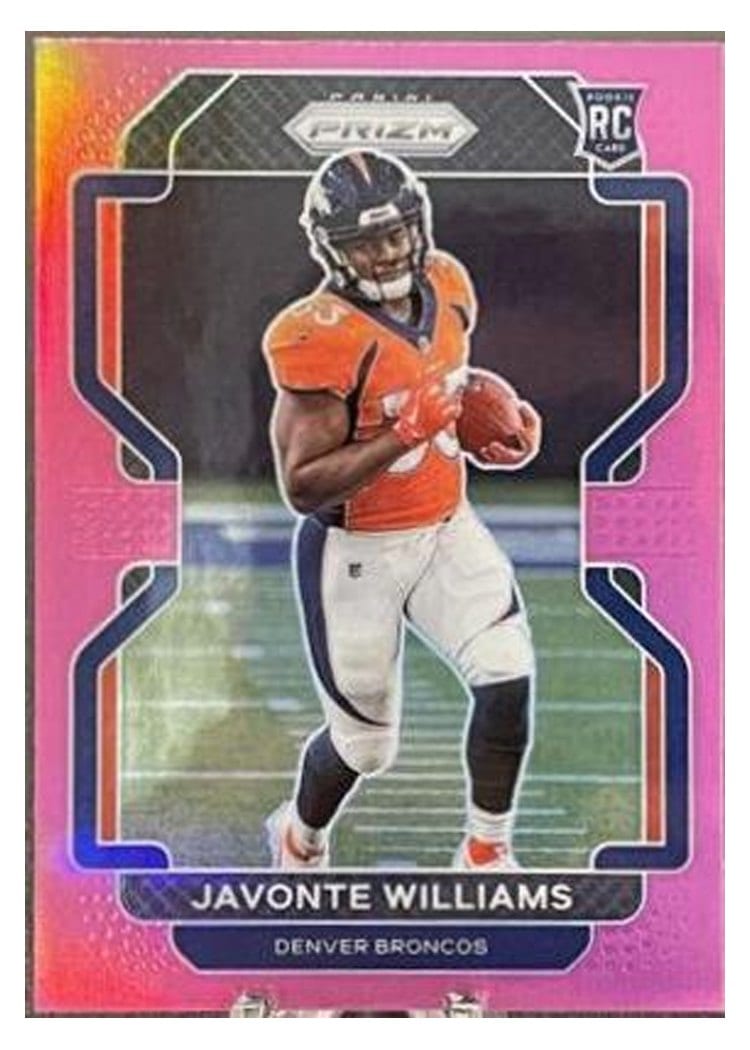 2021 Panini Prizm Base Set Javonte Williams #345 card