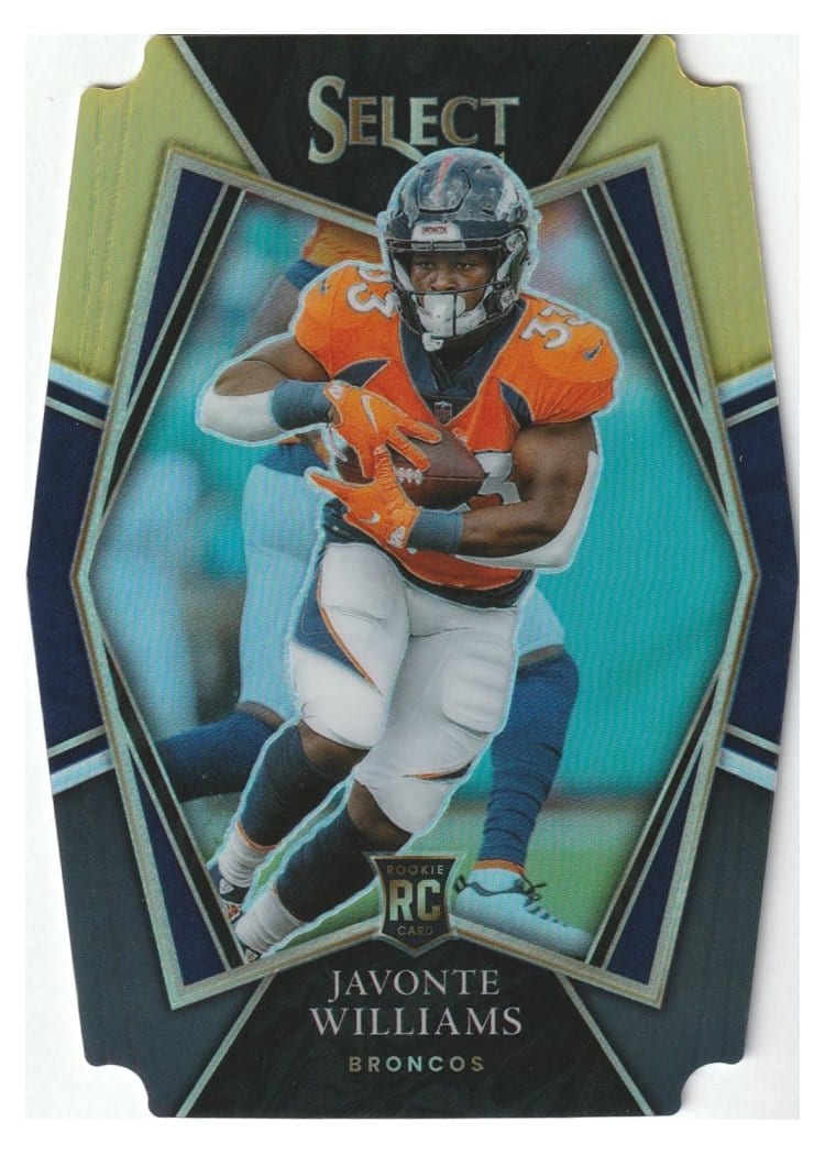 2021 Panini Select Base Set Javonte Williams #157 card
