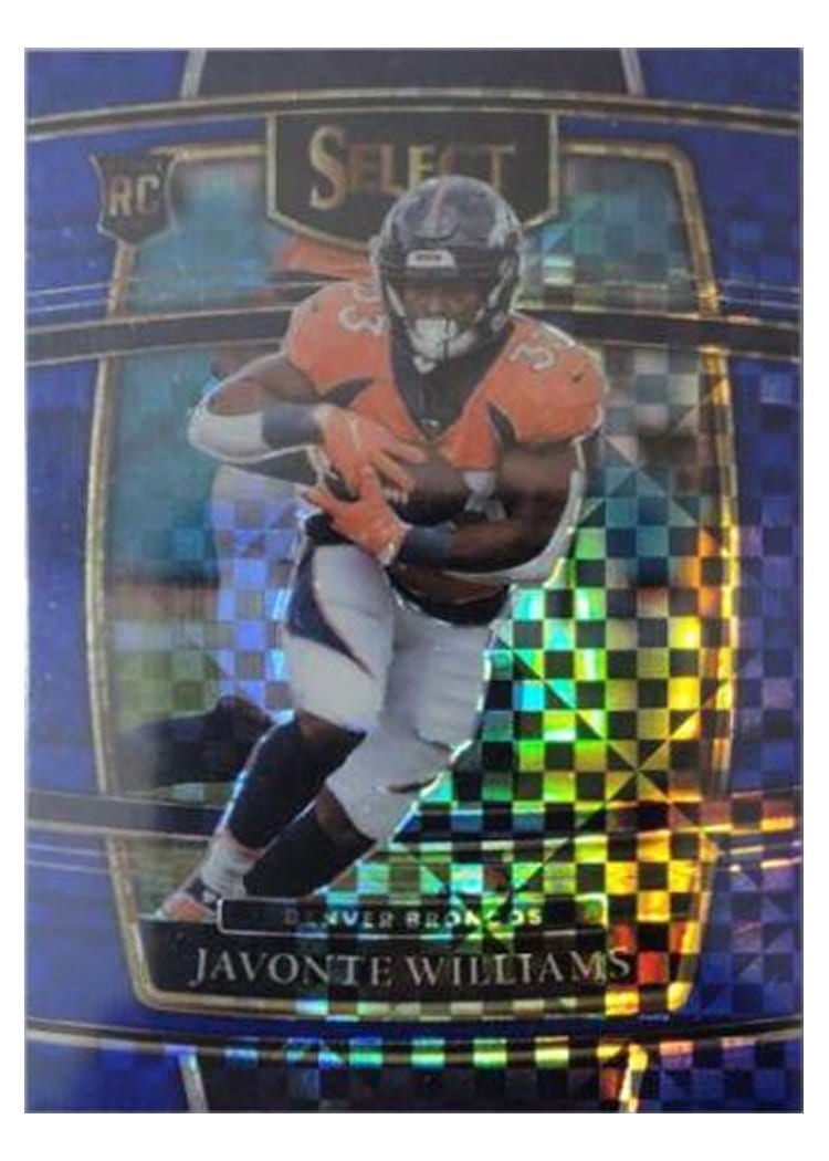 2021 Panini Select Base Set Javonte Williams #157 card