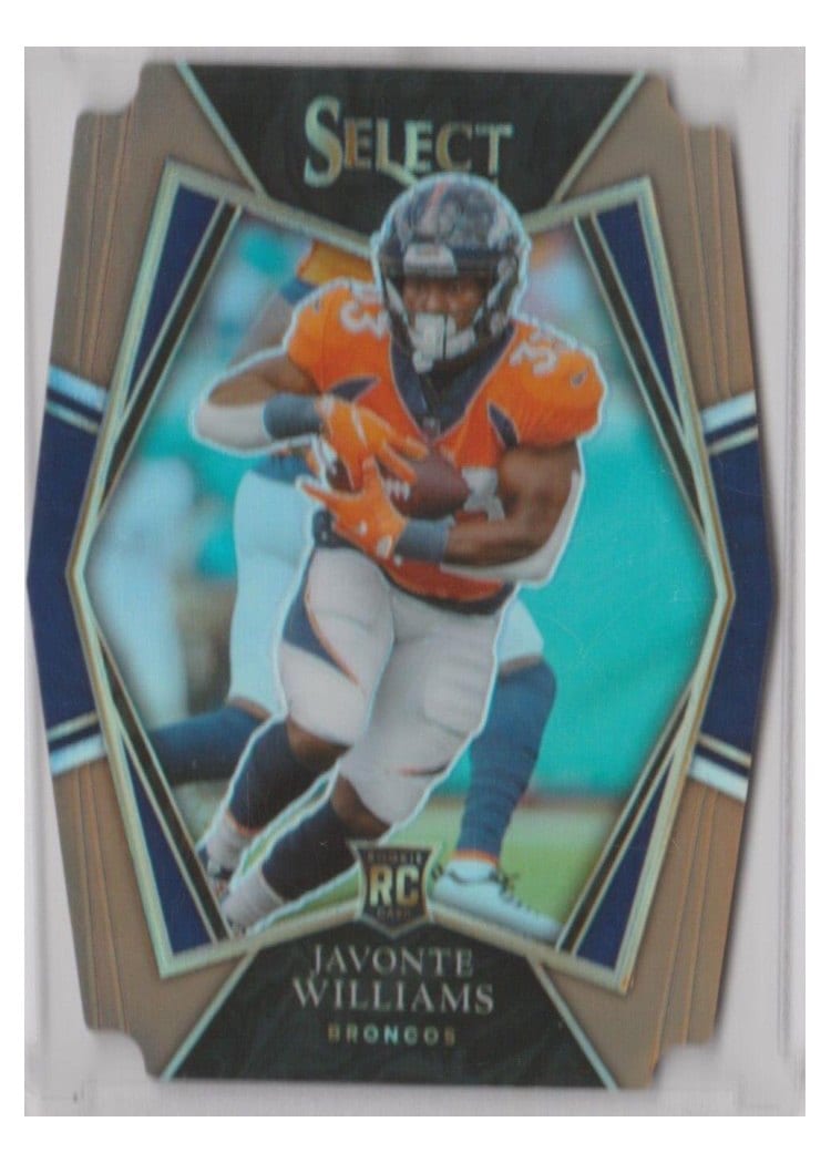 2021 Panini Select Base Set Javonte Williams #157 card