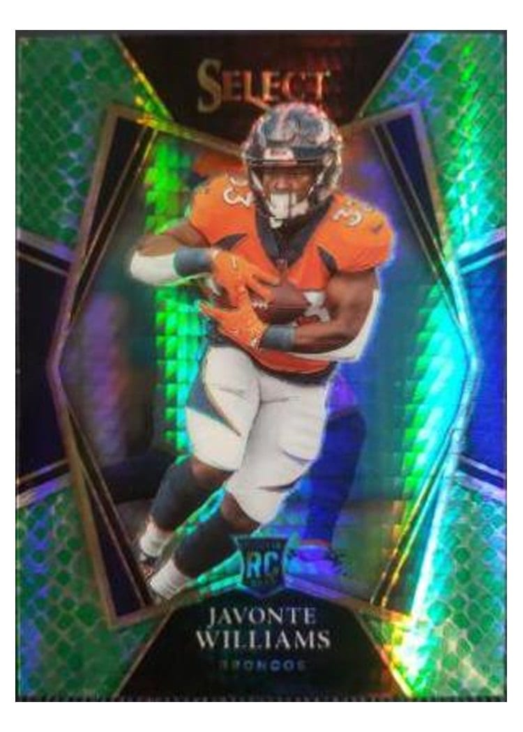 2021 Panini Select Base Set Javonte Williams #157 card