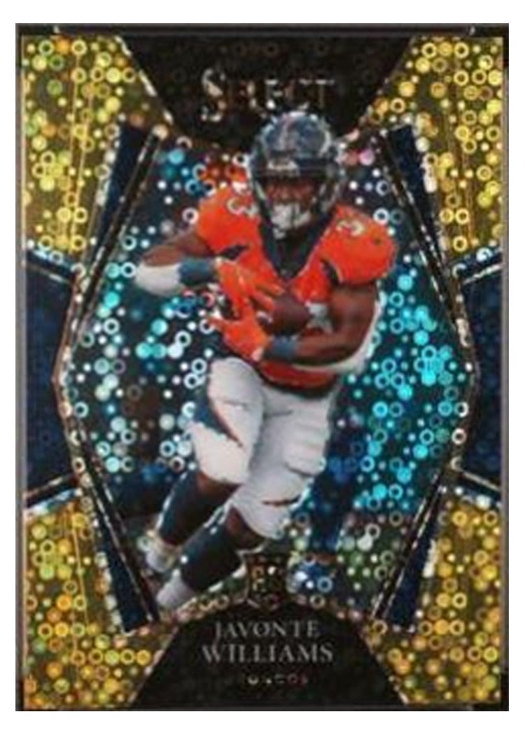 2021 Panini Select Base Set Javonte Williams #157 card