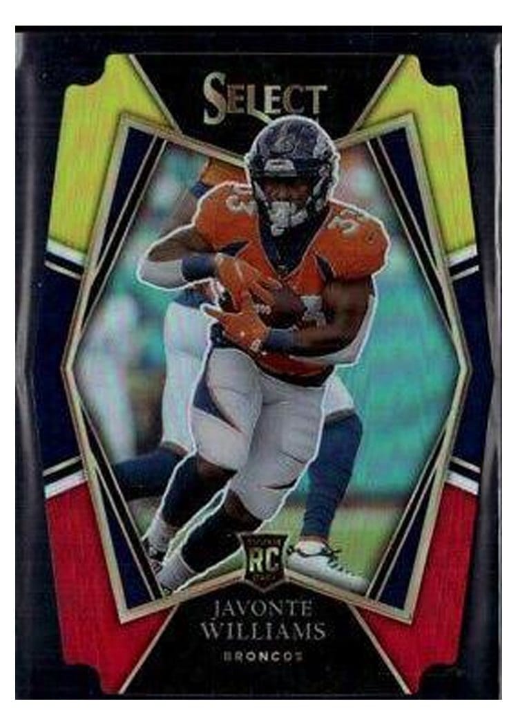 2021 Panini Select Base Set Javonte Williams #157 card